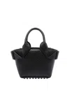 Alexander Wang Small Leather Rhett Tote In Black
