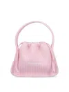 Alexander Wang Ryan Small Bag In Crystal Hotfix In Nude & Neutrals