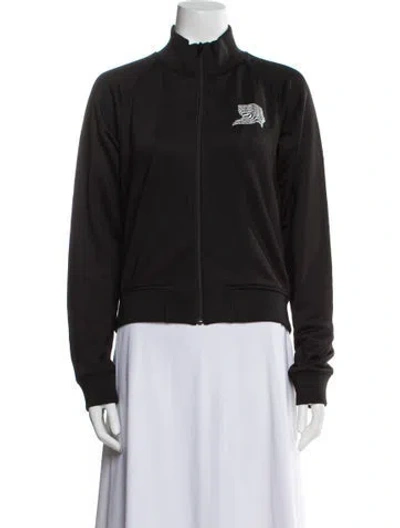 Pre-owned Alexander Wang Bomber Jacket In Black