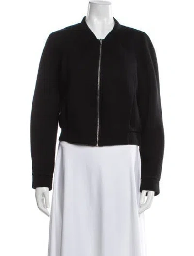 Pre-owned Alexander Wang Bomber Jacket In Black