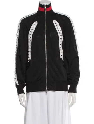 Pre-owned Alexander Wang Bomber Jacket In Black