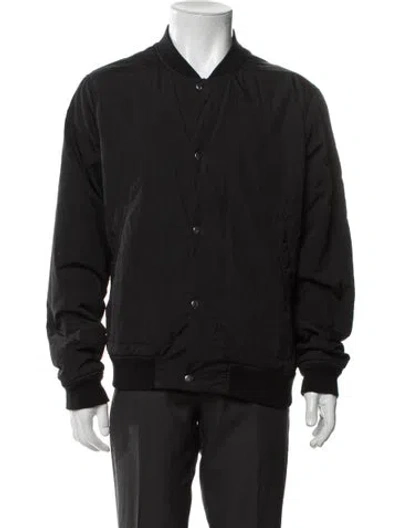 Pre-owned Alexander Wang Bomber Jacket In Black