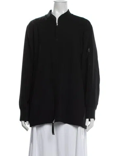 Pre-owned Alexander Wang Bomber Jacket In Blue