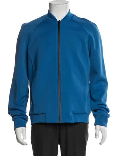 Pre-owned Alexander Wang Bomber Jacket In Blue