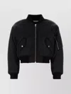 Alexander Wang Bomber Jacket Nylon Ribbed Cuffs