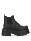Alexander Wang Carter Panelled Leather Chelsea Boots In Black