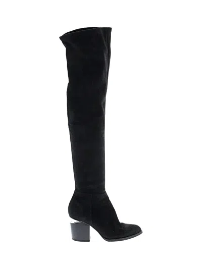 Pre-owned Alexander Wang Boots In Black