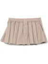 Alexander Wang Minirock Mit Falten In Green