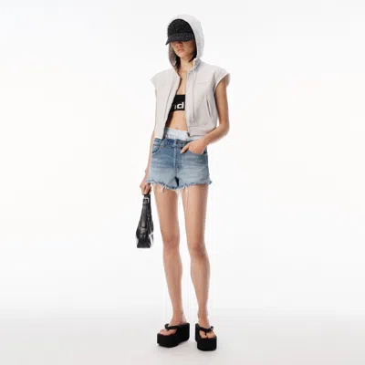 Alexander Wang Boxer Drop Waistband Short