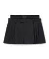 Alexander Wang Boxers-inserted Shorts In Black