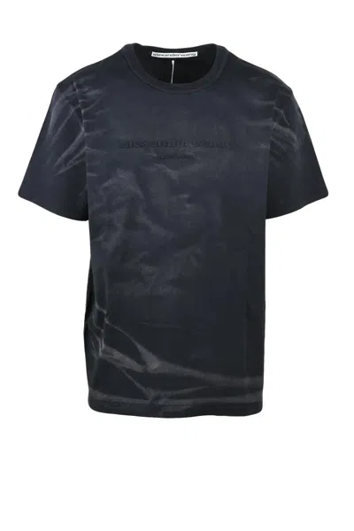 Alexander Wang Boxy Fit Black T-shirt