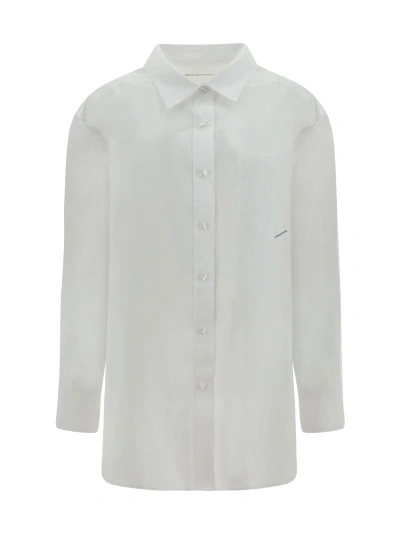 Alexander Wang Boyfriend Shirt In White