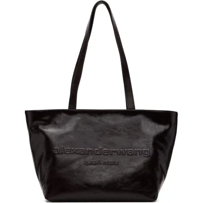 Alexander Wang Brown Punch Medium Tote In 602 Oxblood