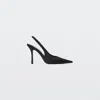 Alexander Wang Buffy 105mm Slingback Pump In Black