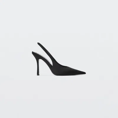 Alexander Wang Buffy 105mm Slingback Pump In Black