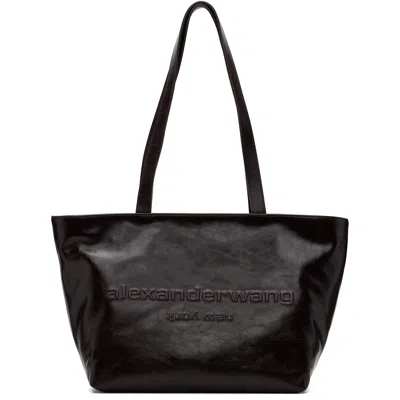 Alexander Wang Burgundy Medium Punch Tote Bag In Brown
