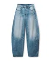Alexander Wang Button Jeans In Blue
