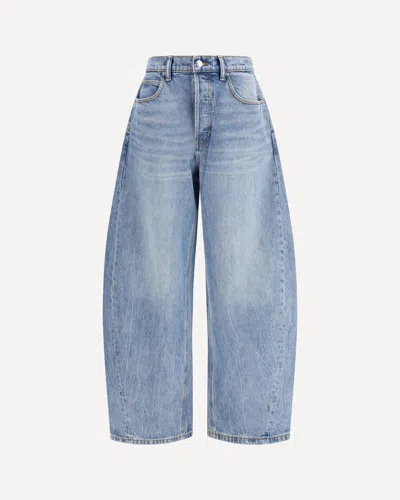 Alexander Wang Button Jeans In Blue