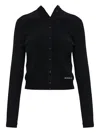 Alexander Wang Buttoned Cardigan In Black