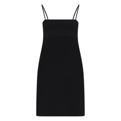 ALEXANDER WANG CAMI BAND MINI SLIP DRESS WITH LOGO