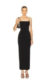 Alexander Wang Cami Band Slip Dress In Black