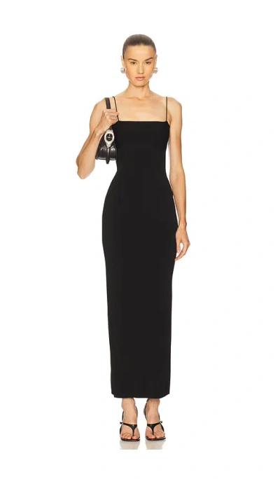 Alexander Wang Cami Band Slip Dress In Black