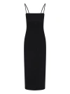 Alexander Wang Robe Longue Moulante In Black