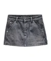 Alexander Wang Carpenter Mini Skort In Gray