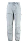 Alexander Wang Carpenter Wide-leg Jeans In Blue