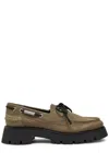 Alexander Wang Carson 50 Waxed Suede Boat Shoes
