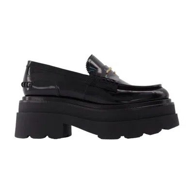 Alexander Wang Carter 75 Platform Loafers In Black