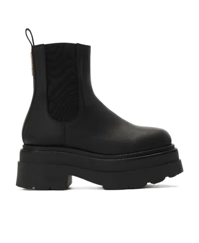 Alexander Wang Carter 75mm Platform Chelsea Boots In Black