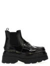 Alexander Wang 'carter Ankle Platform' Ankle Boots In Black