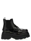 Alexander Wang 'carter Ankle Platform' Ankle Boots In Black