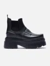 Alexander Wang Carter Platform Rain Boots In Black