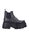 Alexander Wang Carter Panelled Leather Chelsea Boots In Black