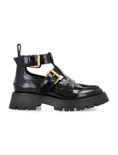 ALEXANDER WANG ALEXANDER WANG CARTER BOX CALF ANKLE STRAP BOOT