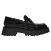Alexander Wang Carter Lug 45 Loafers In Black Leather In Black
