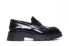 Alexander Wang Carter Lug 45 Loafers In Black Leather In Nero