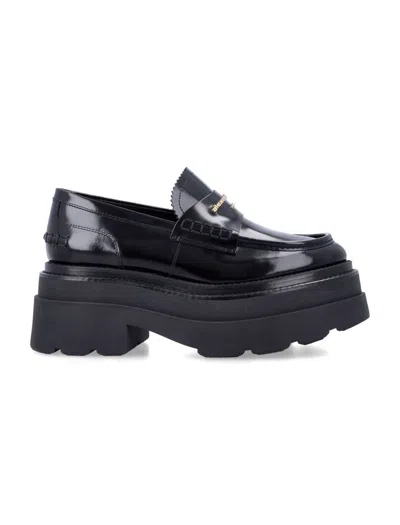 Alexander Wang Carter Platform Loafer In Black