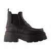 Alexander Wang Carter Panelled Leather Chelsea Boots In Black