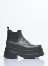 Alexander Wang Carter Platform Rain Boots In Black