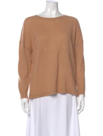 Pre-owned Alexander Wang Cashmere Crew Neck Sweater In Brown