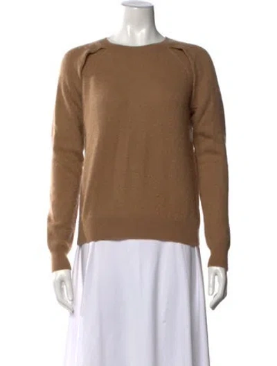 Pre-owned Alexander Wang Cashmere Crew Neck Sweater In Brown