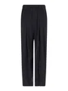 Alexander Wang Elasticated Sartorial Pant In Black