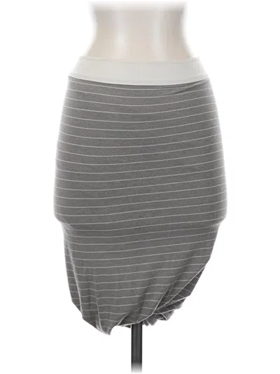Pre-owned Alexander Wang Casual Skirt In Gray