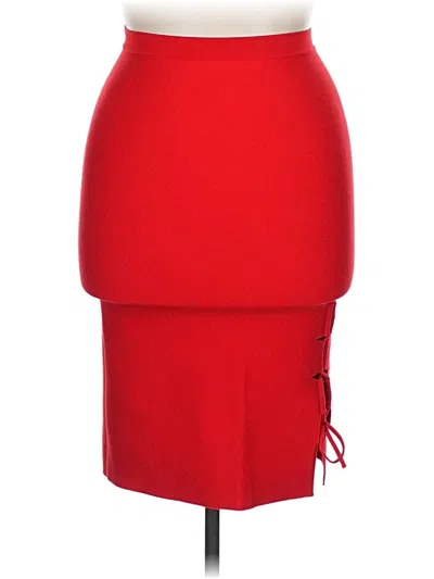Alexander Wang Casual Skirt In Red