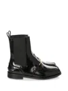 Alexander Wang Chain-embellished Boots In Black