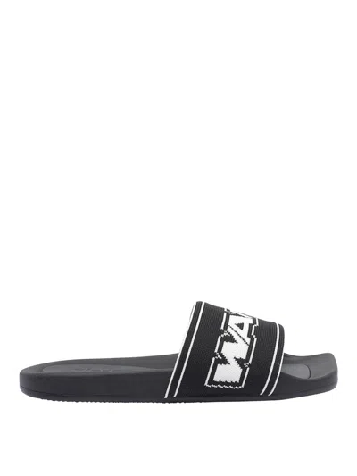 Alexander Wang Logo Pool Slides