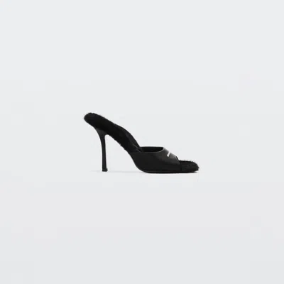 Alexander Wang Cher 105mm Mule In Black